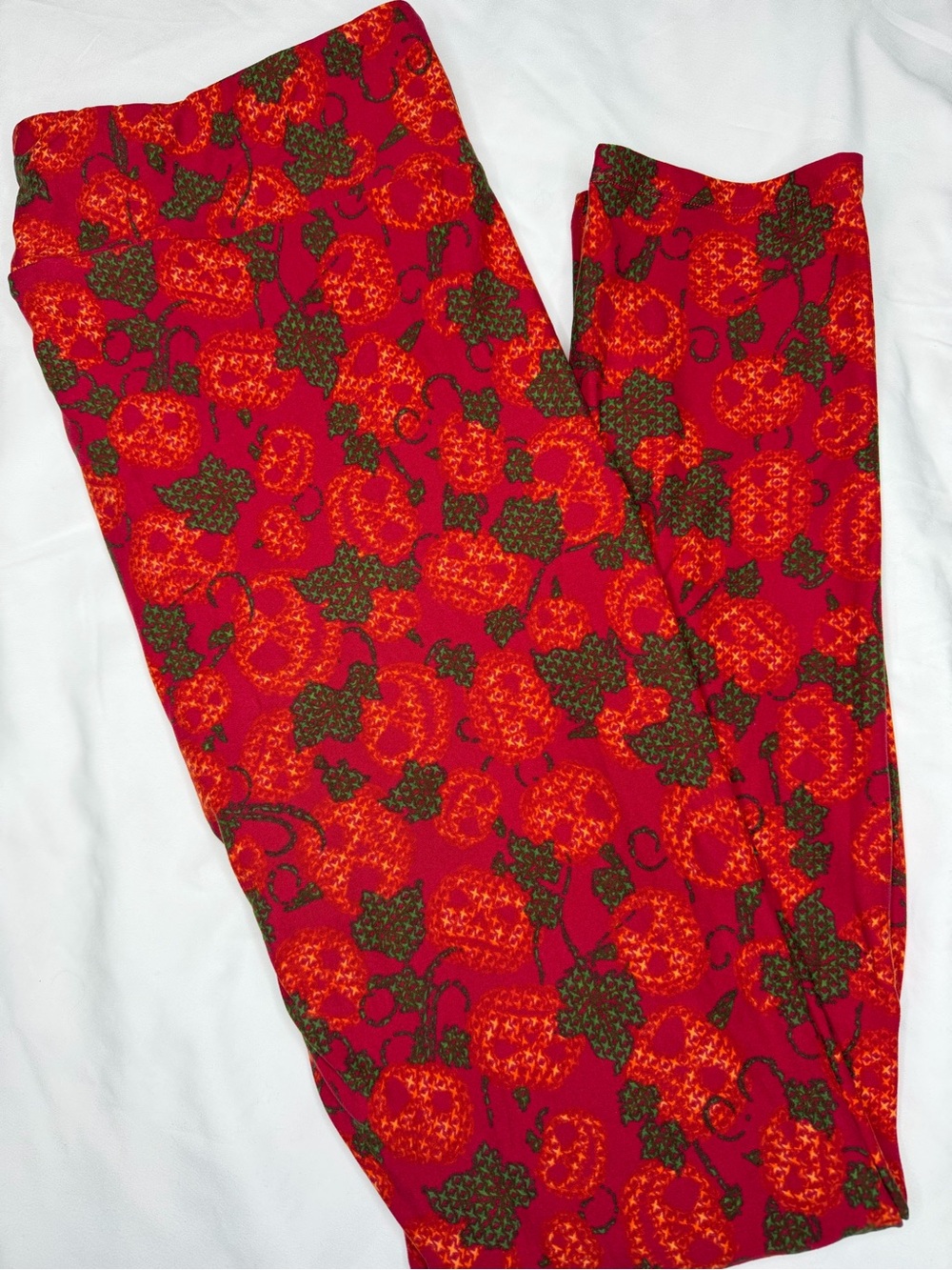LuLaRoe TC2 Halloween Pumpkin Leggings